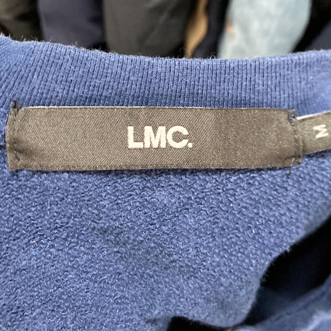 LMC 남성오버핏맨투맨티 네이비 M 상품이미지4