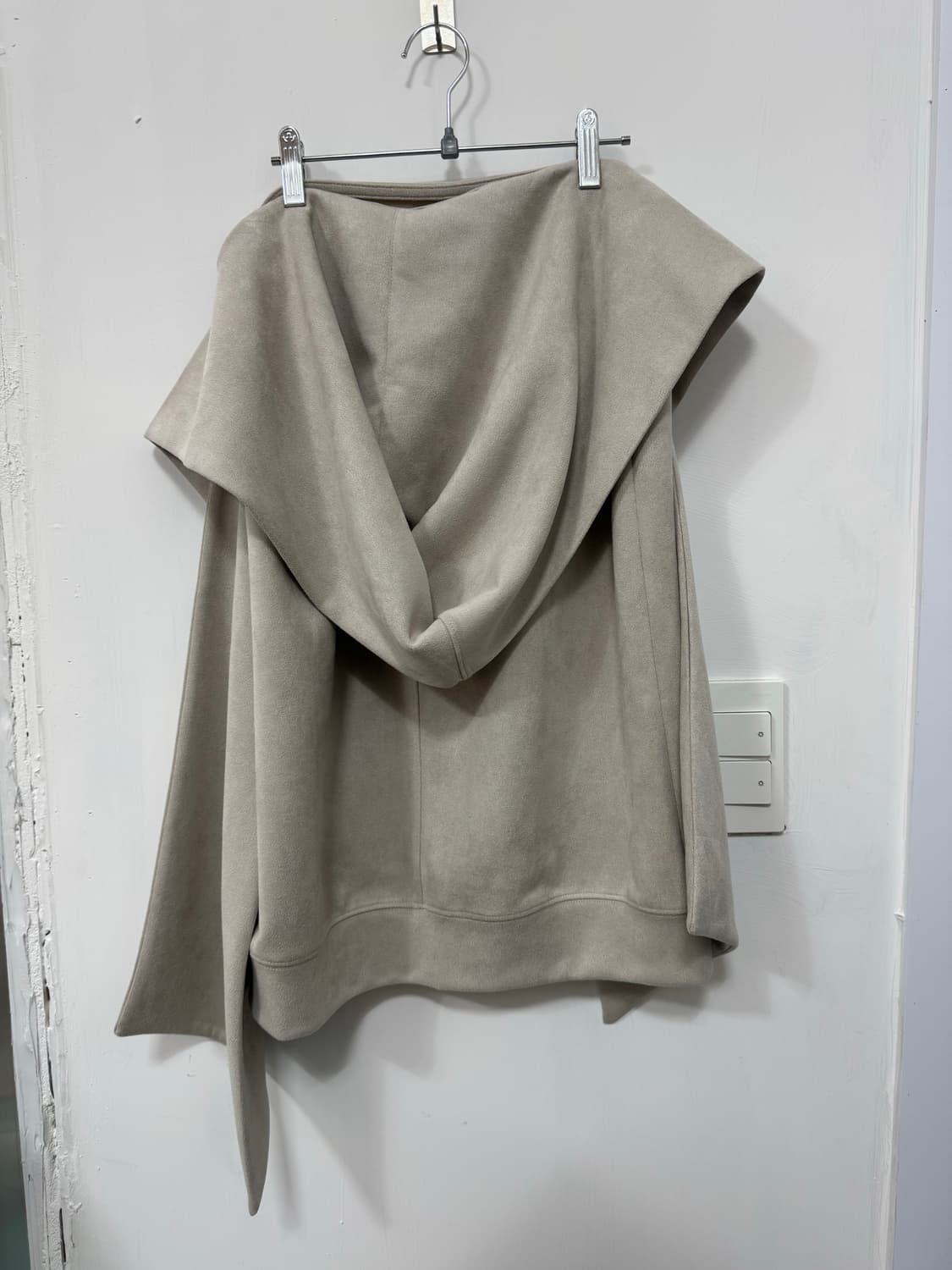 tiles hoodie skirt (grey)   상품이미지4