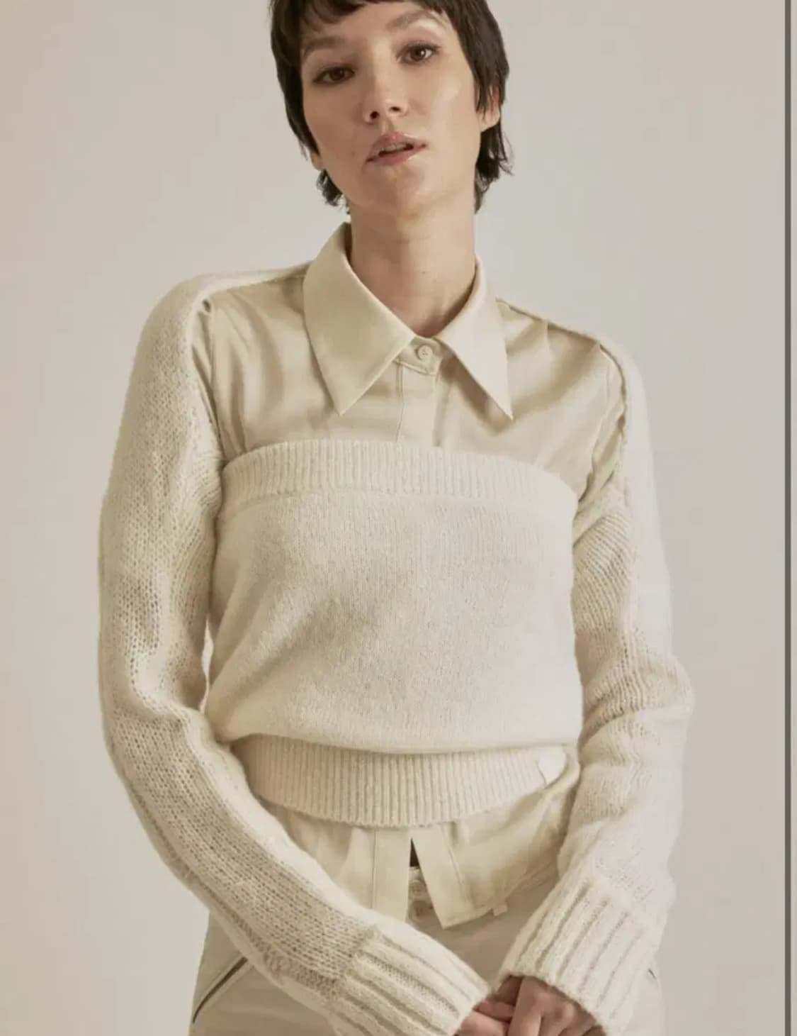 쓰리타임즈 캔디 니트 볼레로 탑 상품이미지1