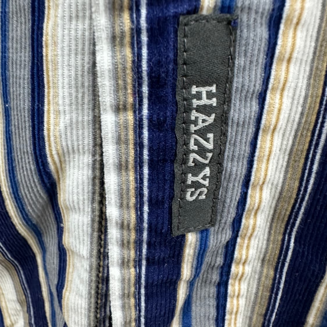 100 헤지스 남자 골덴 코듀로이 스트라이프 셔츠 상품이미지4