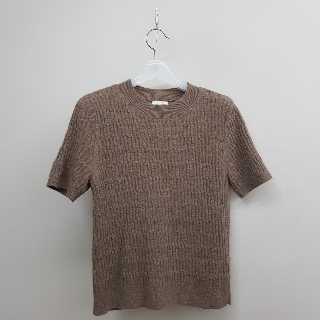 클럽모나코 2023 캐시미어 립 니트 XS사이즈 상품이미지2