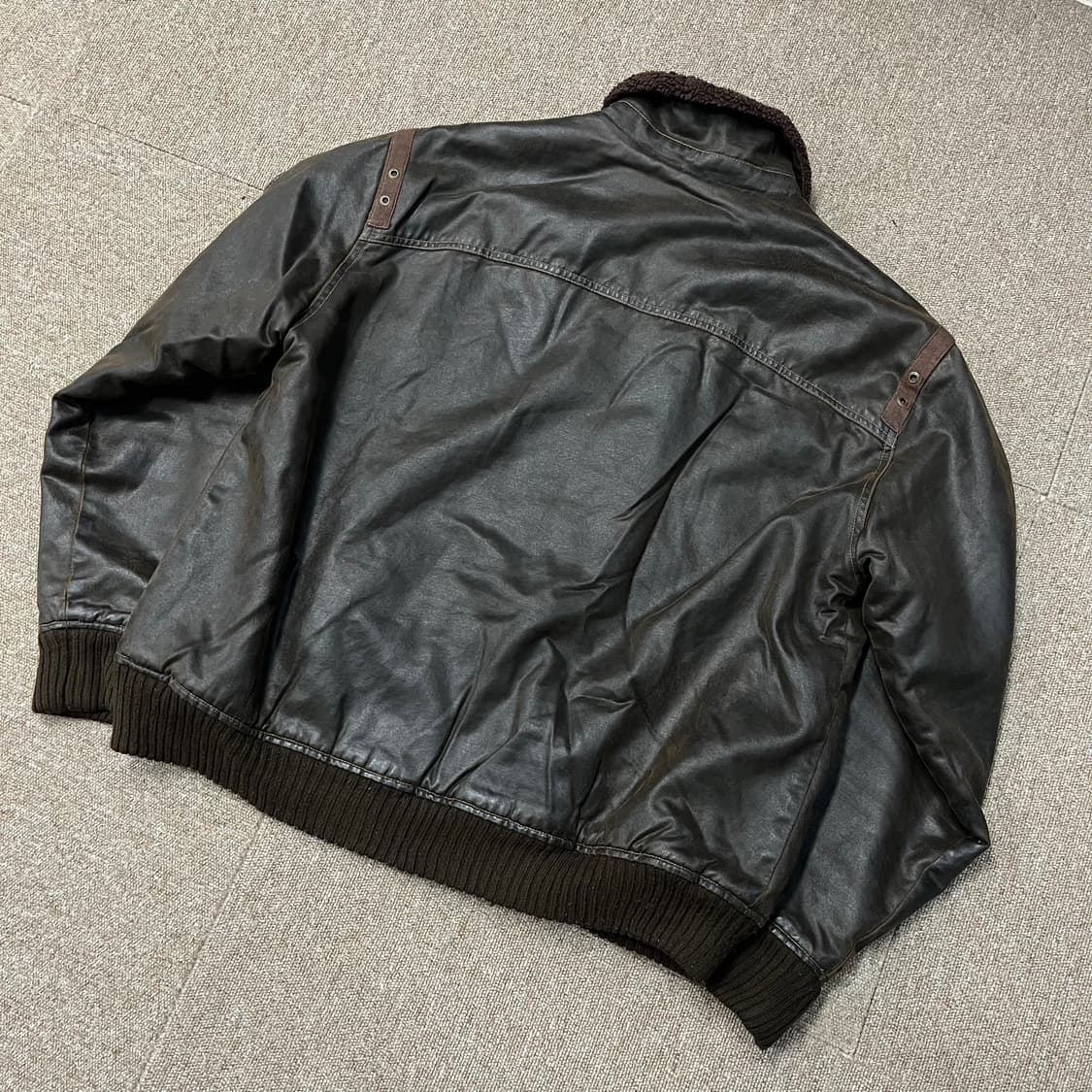 에드윈 빈티지 레더자켓 상품이미지2