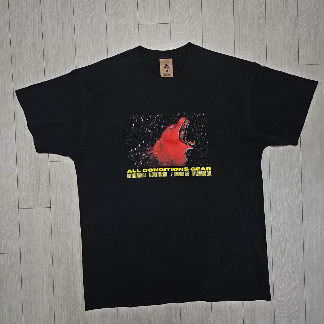 [us M] 나이키 acg 울프 반팔 티셔츠 상품이미지1