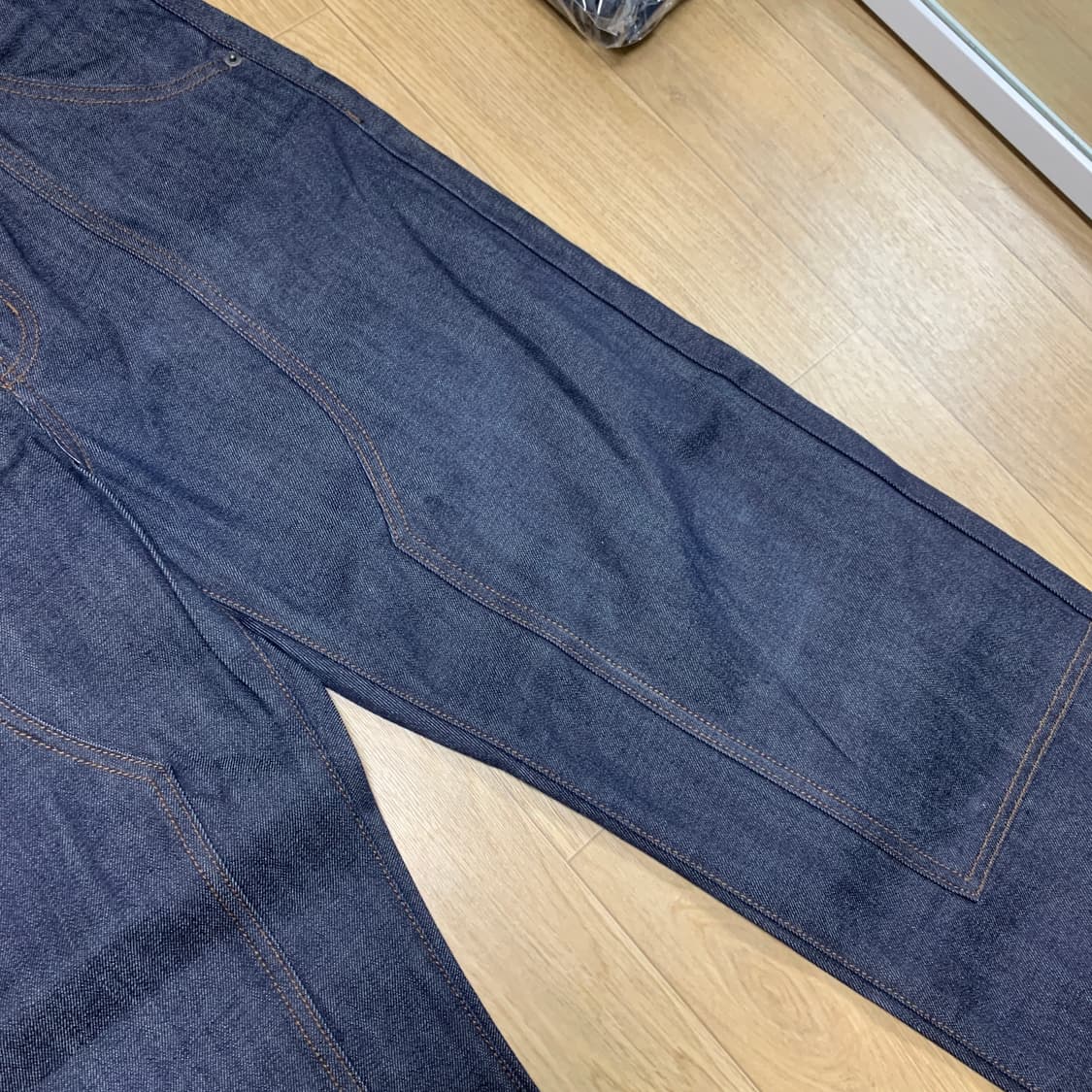 30)Beslow 비슬로우 더블니 생지 데님 상품이미지3