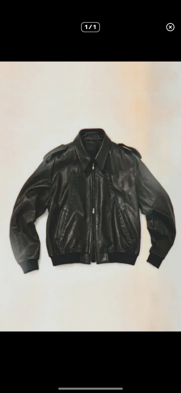 (구매) 솔리드옴므 스테판쿡 레더 46 상품이미지1