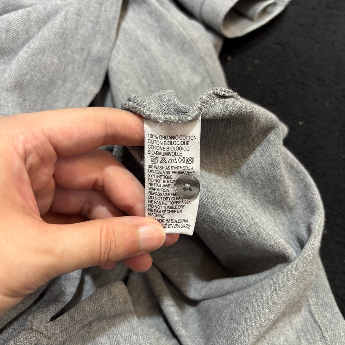 XL 폴스미스 그레이 지브라 PK 반팔 카라티 상품이미지5