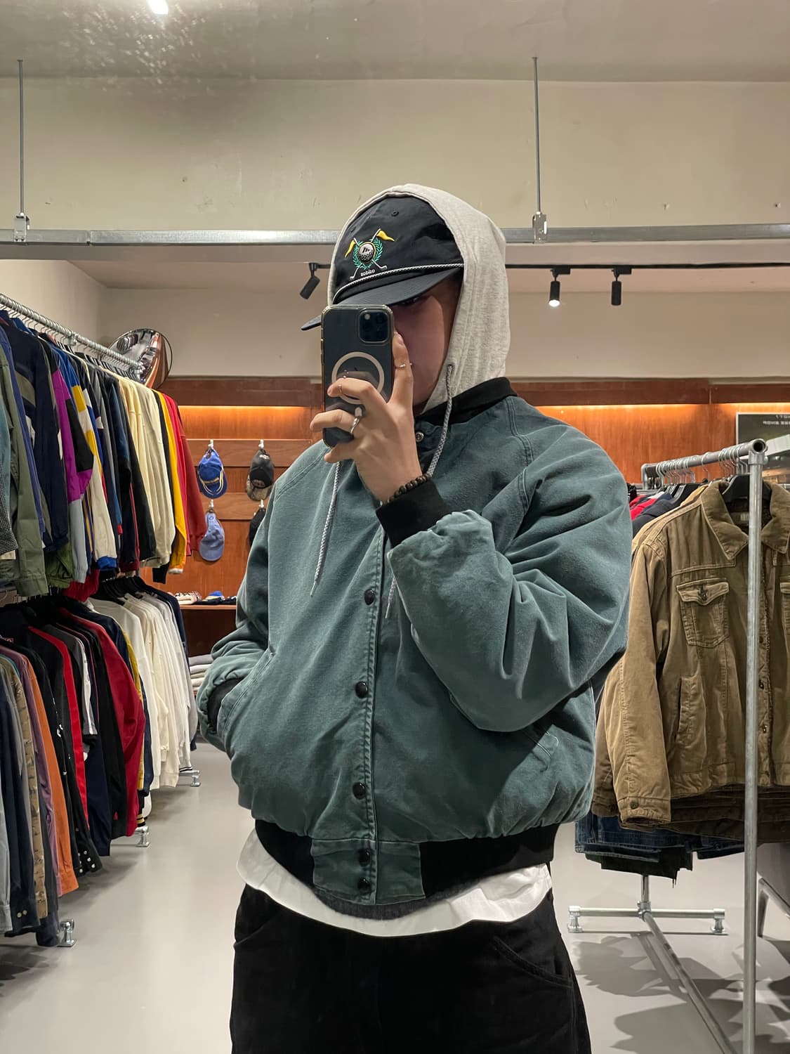 90's made in USA 자켓 상품이미지5