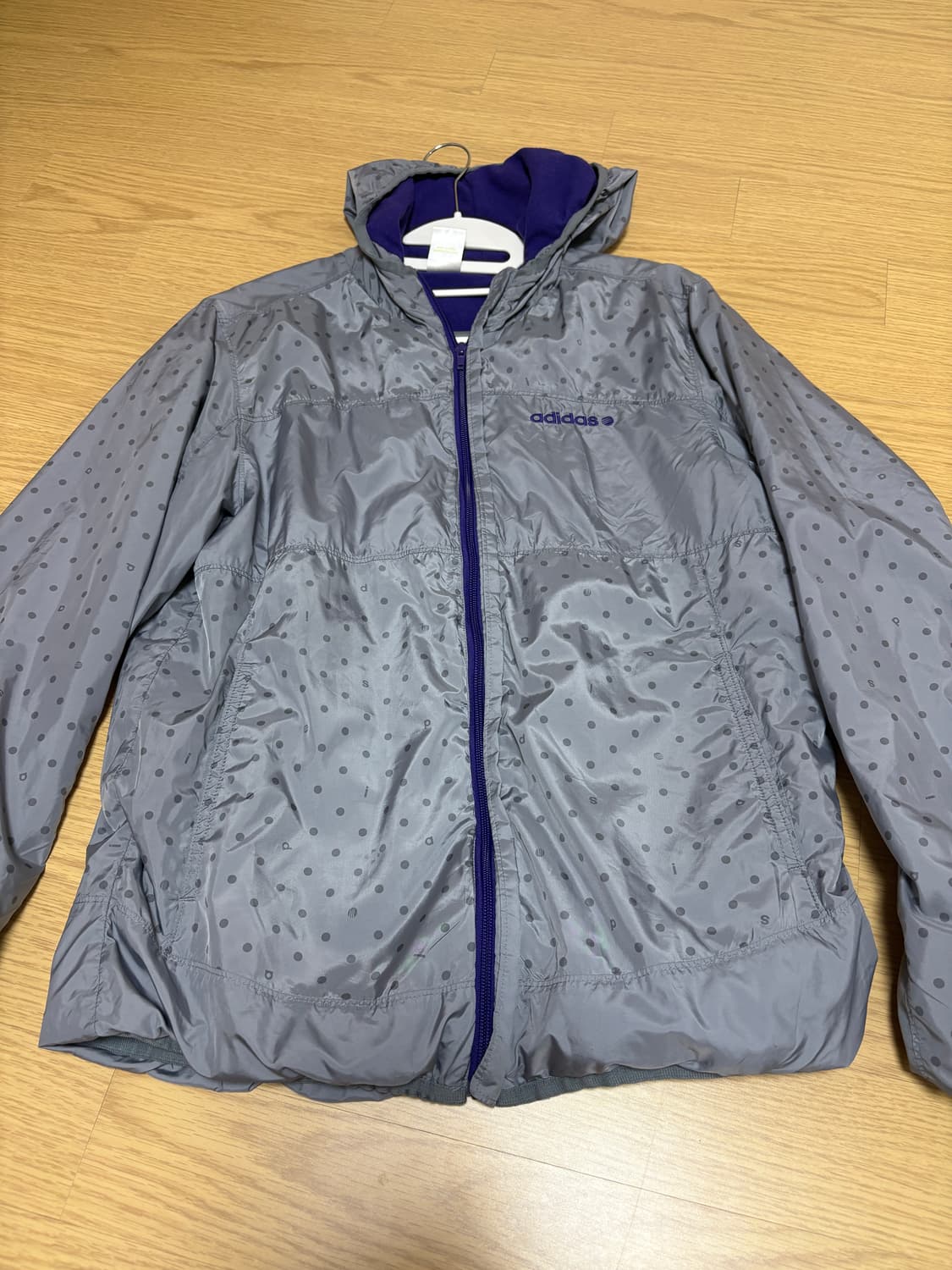 아디다스 도트 바람막이 상품이미지1
