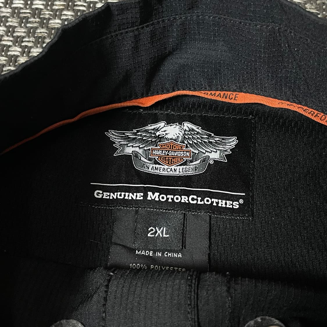 할리데이비슨 블랙 스티치 반팔 셔츠 2XL 상품이미지4