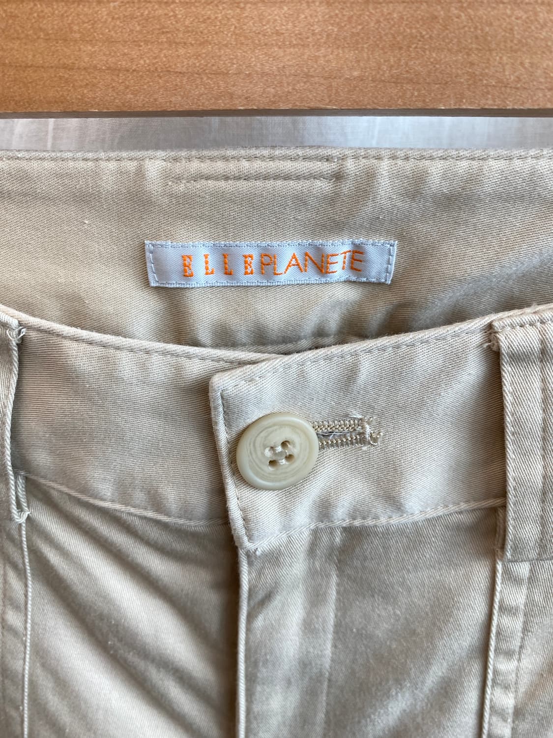 ELLE 베이지 카고 스트레이트 팬츠(24) 상품이미지7