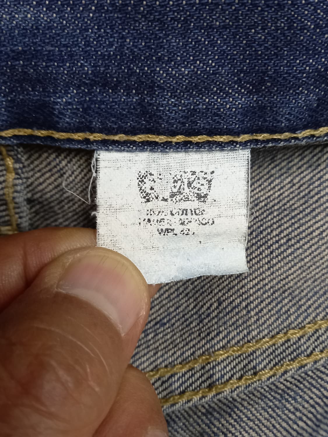 32 06's 리바이스501 Mexico 워싱 일자진 32-387 상품이미지8