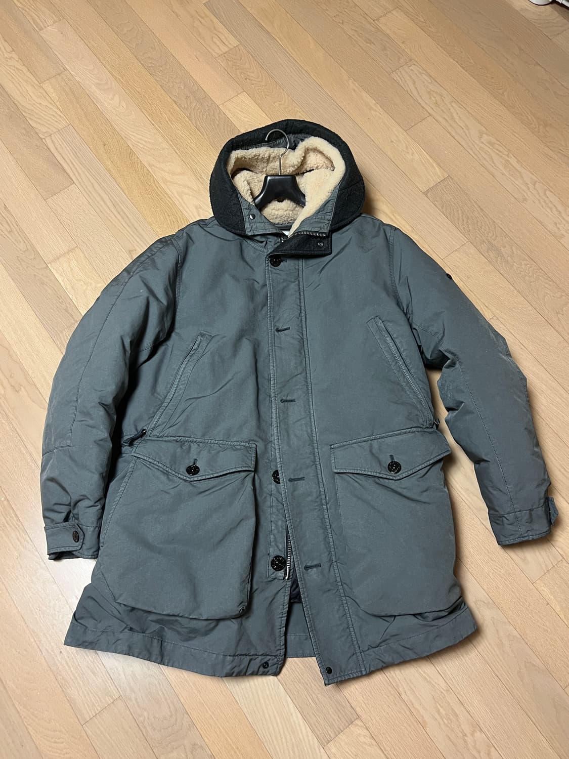 스톤아일랜드 다비드tc 양털 패딩 상품이미지2