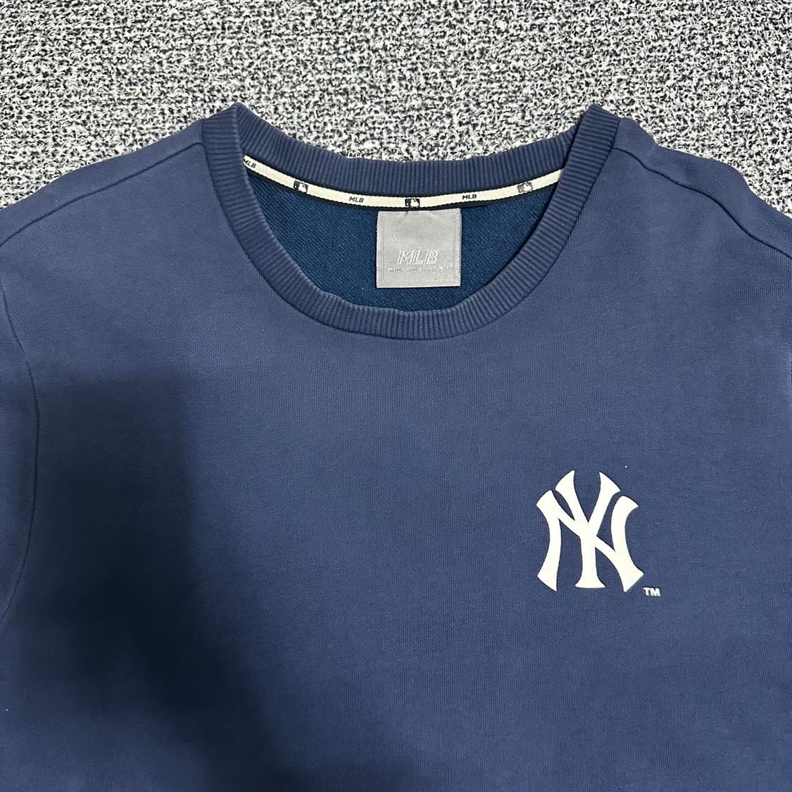 (105) MLB 뉴욕 양키스 네이비 맨투맨 티셔츠 상품이미지2