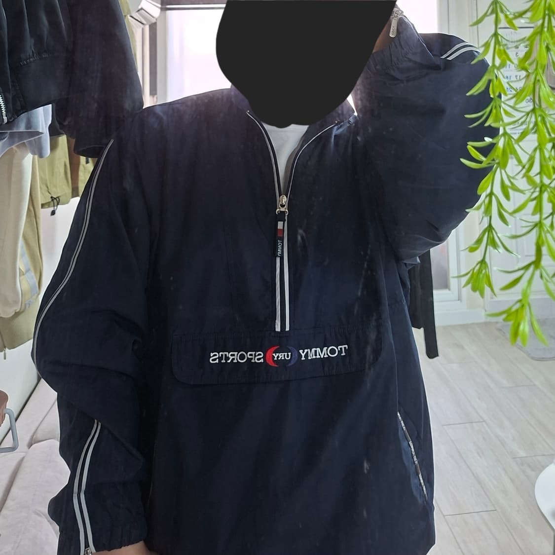 타미힐피거 스포츠 네이비 빈티지 아노락 XXL 상품이미지3