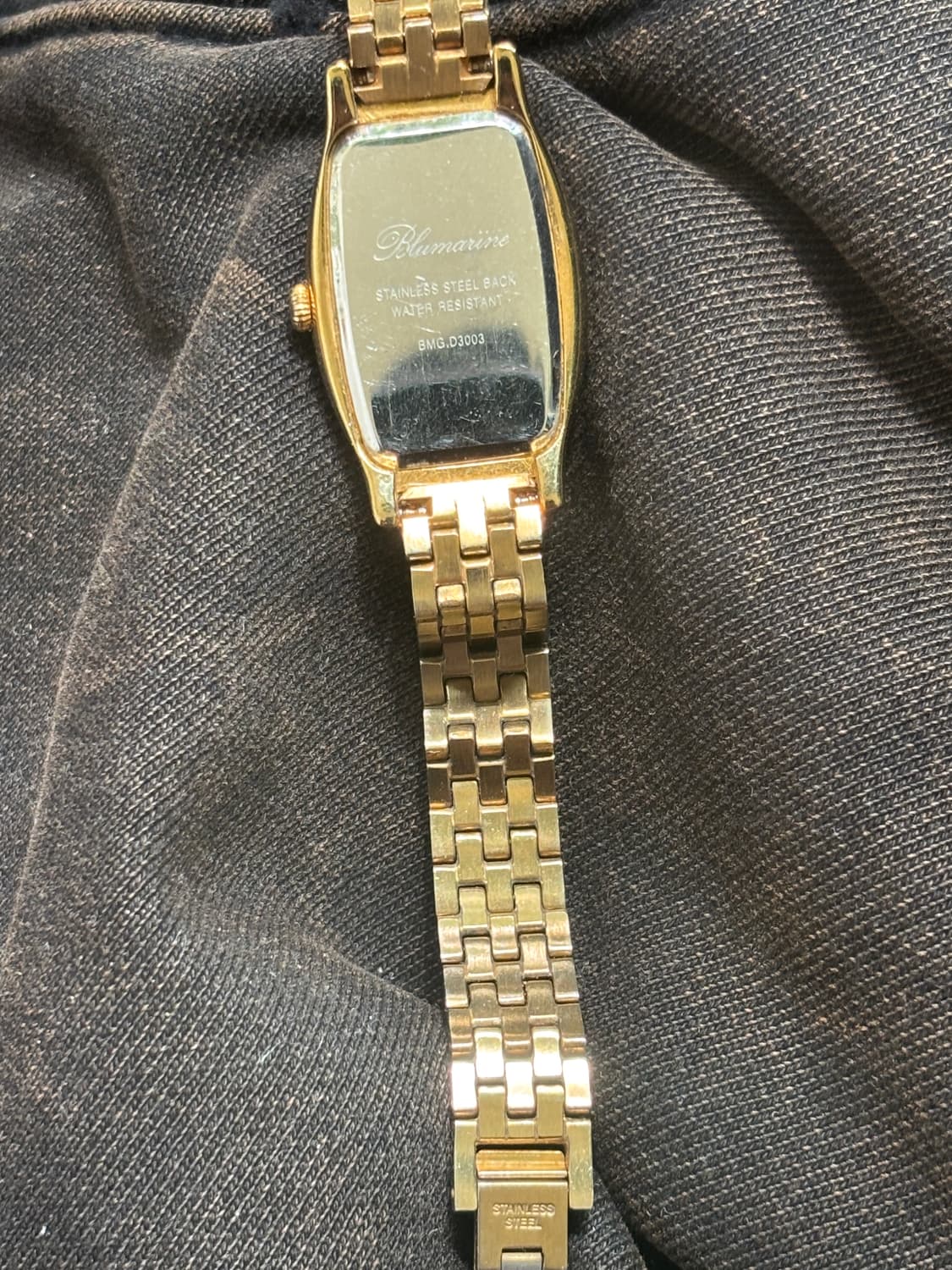 Vintage bluemarine metal jewelry watch 상품이미지8