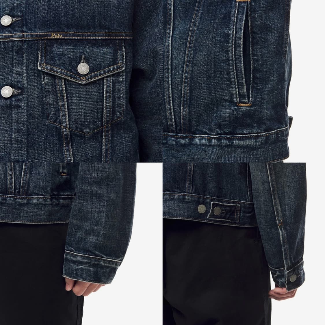 폴로 랄프로렌 페이디드 데님 트러커 자켓 상품이미지5