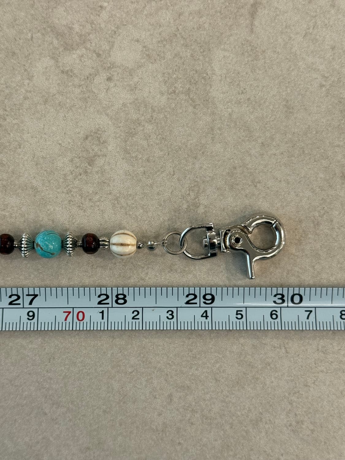 산호 터키포인트 바지체인 상품이미지2