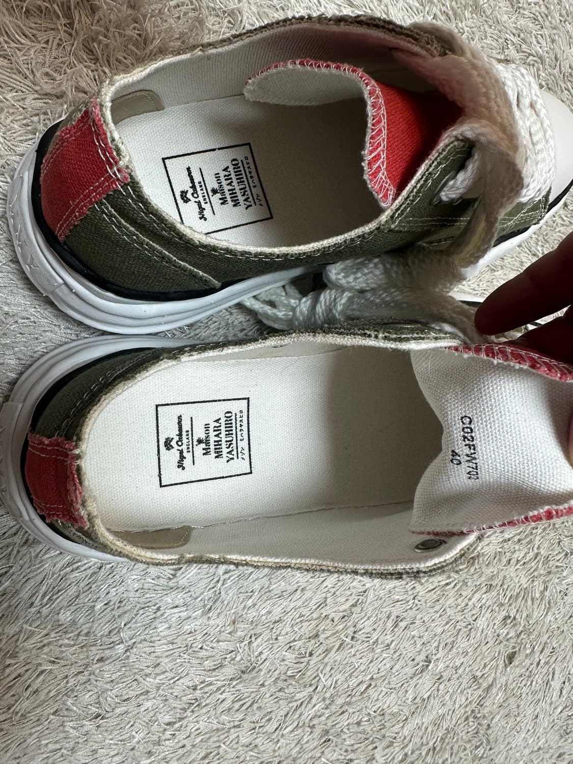 [40] 나이젤카본 미하라야스히로 카키 로우 상품이미지3