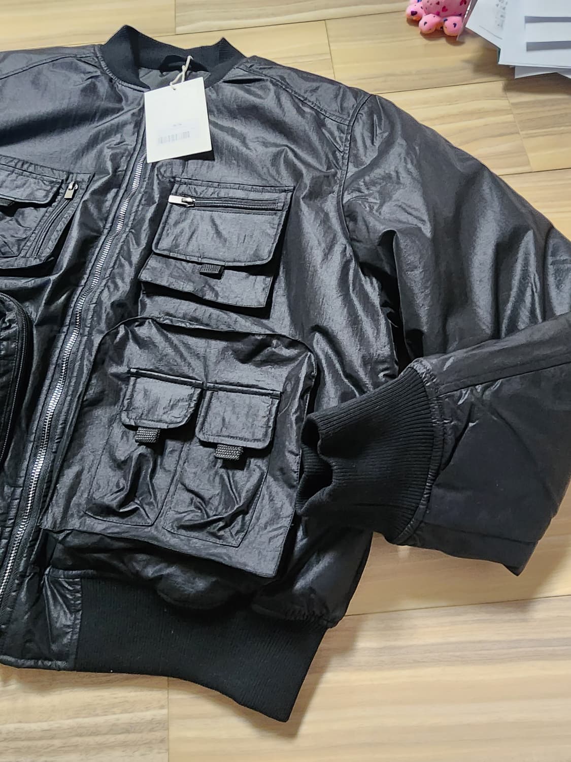 트릴리온유틸리티멀포켓MA-1블루종자켓점퍼 상품이미지2