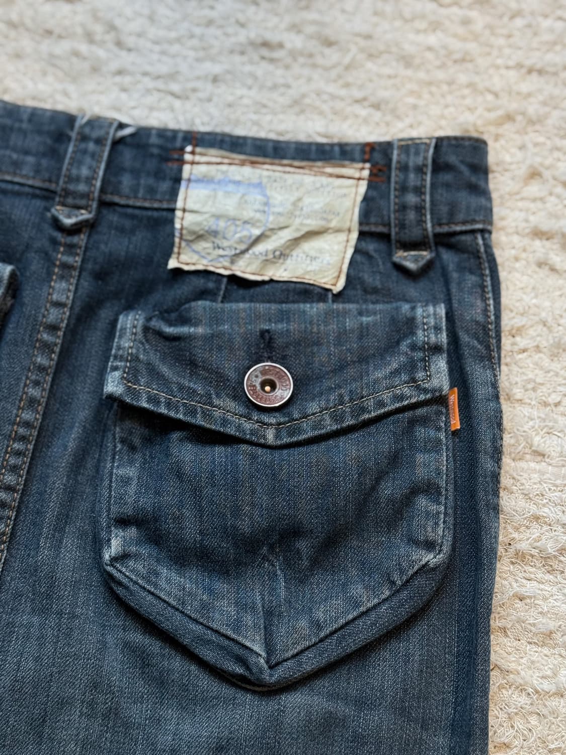 Pockets Denim Midi Skirt 0264 상품이미지6