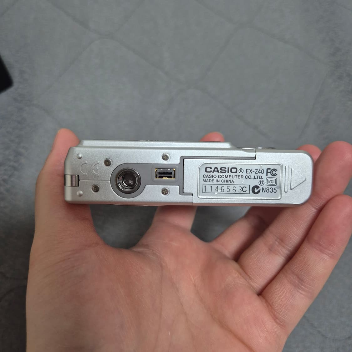 exilim ex-z40 카시오 엑슬림 ex-z40 풀박스 디지털카메라 상품이미지5