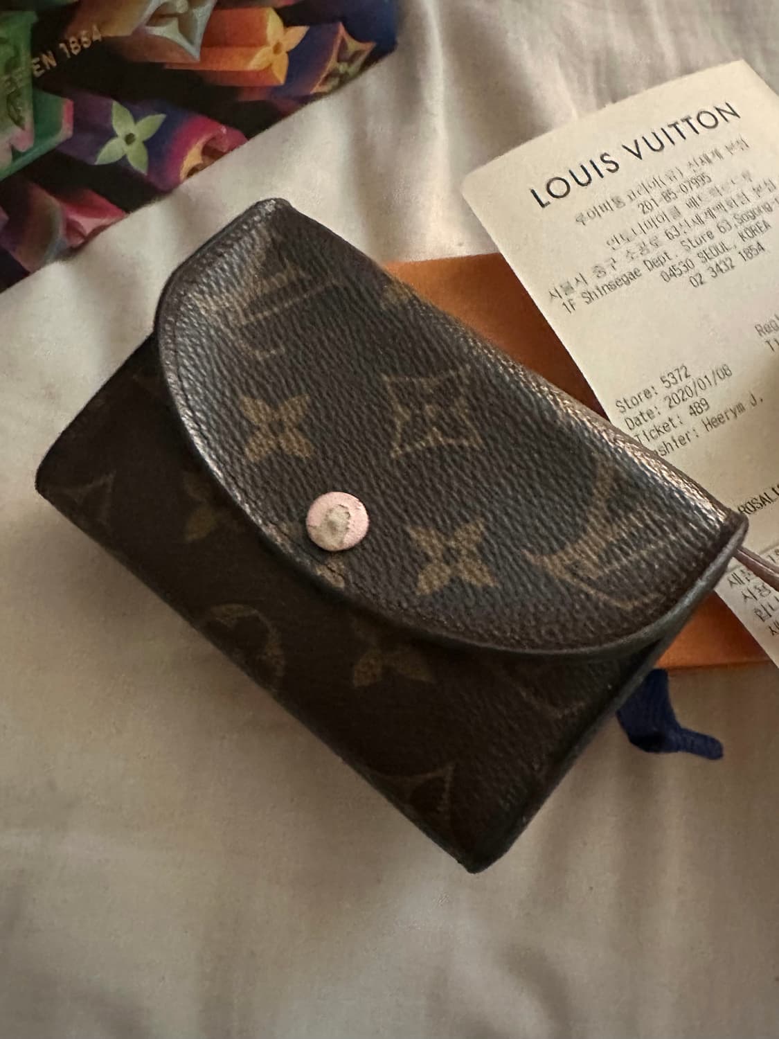 (급처)루이비통 모노그램 카드지갑 풀박 상품이미지2