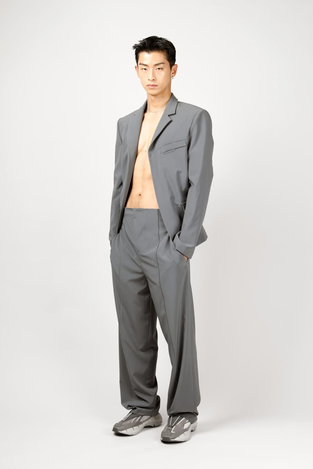 [4] 24SS HYEIN SEO 셋업 그레이 상품이미지1