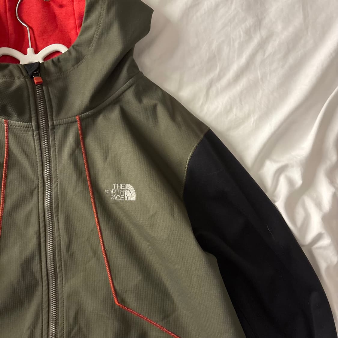 노스페이스 카키 후드자켓 상품이미지2