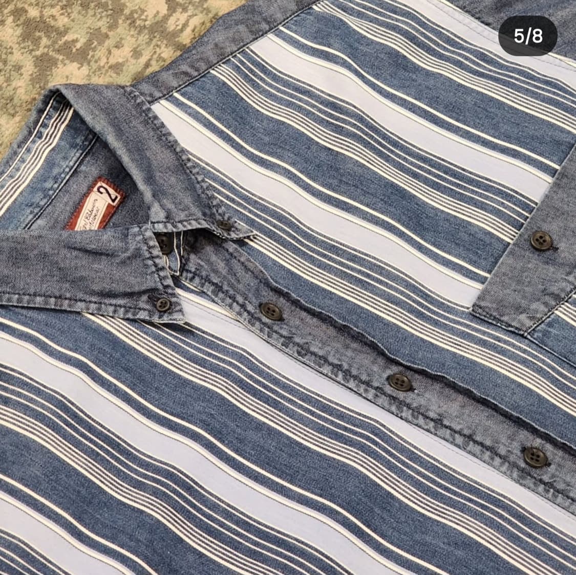 나이젤 카본 유니크 데님셔츠 상품이미지5