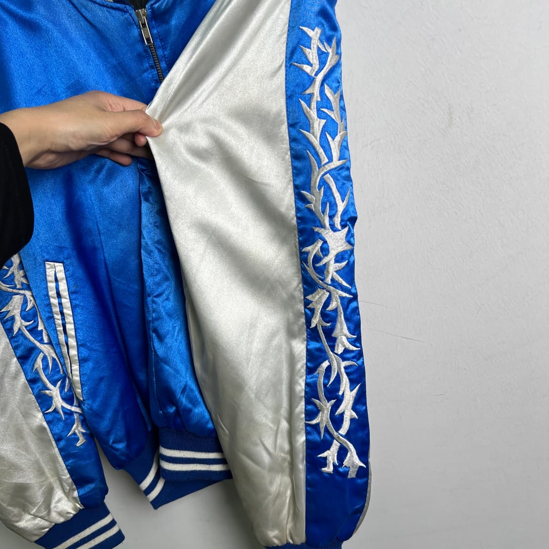 장 폴 고티에 가시 자수 블루 스카쟌 점퍼 상품이미지6