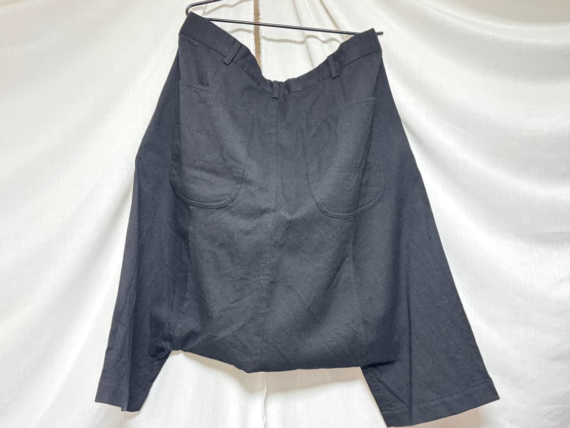 BLACK Comme des garcons 블랙 울 사루엘 팬츠 상품이미지2