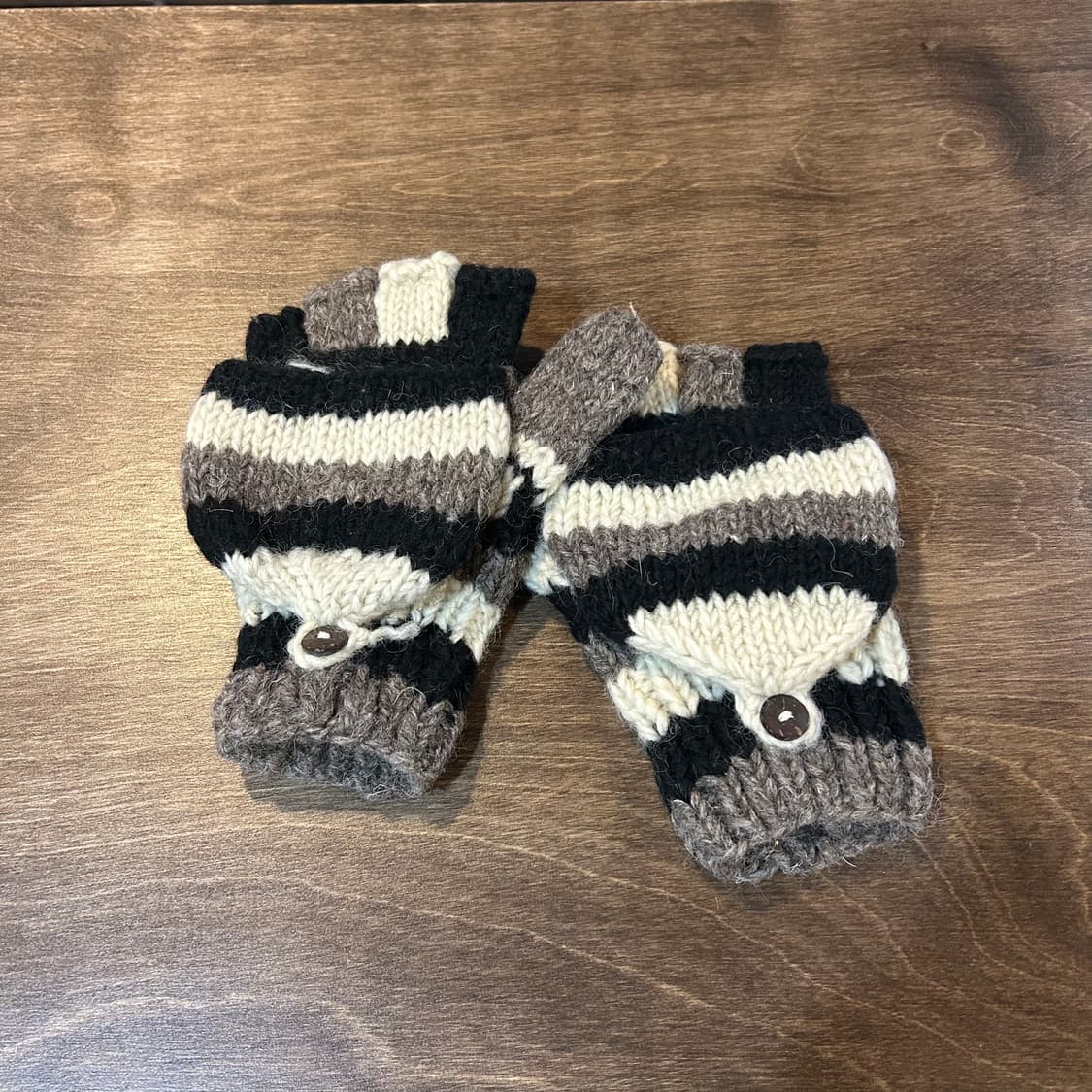 노르딕패턴 니트 핸드워머 상품이미지2