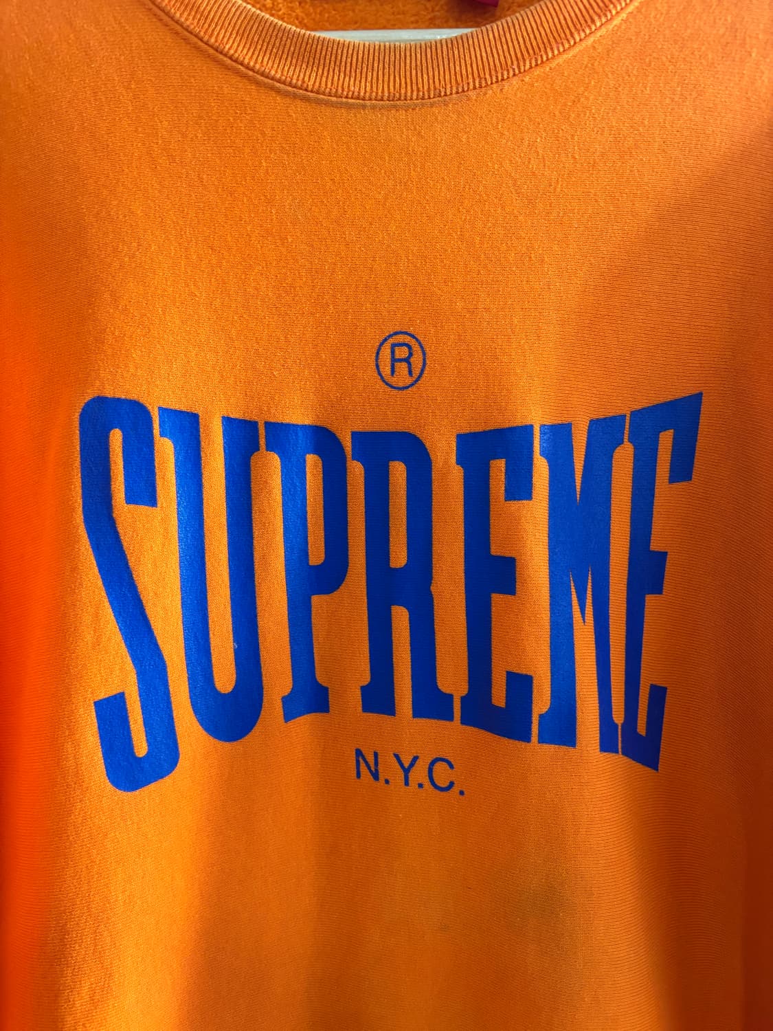 Supreme NYC everlast crewneck 상품이미지2