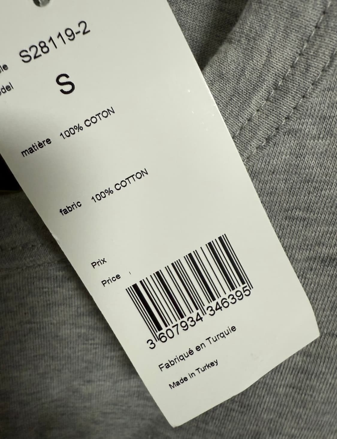 꼼데가르송 반팔티 새상품 상품이미지3