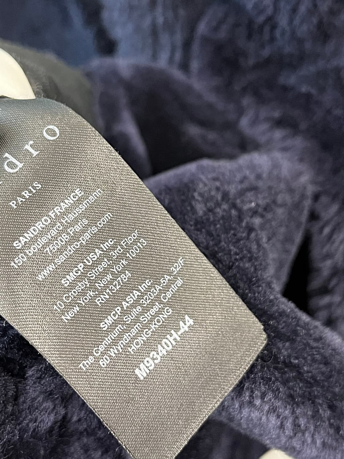 여) 산드로 리버시블 무스탕 상품이미지4