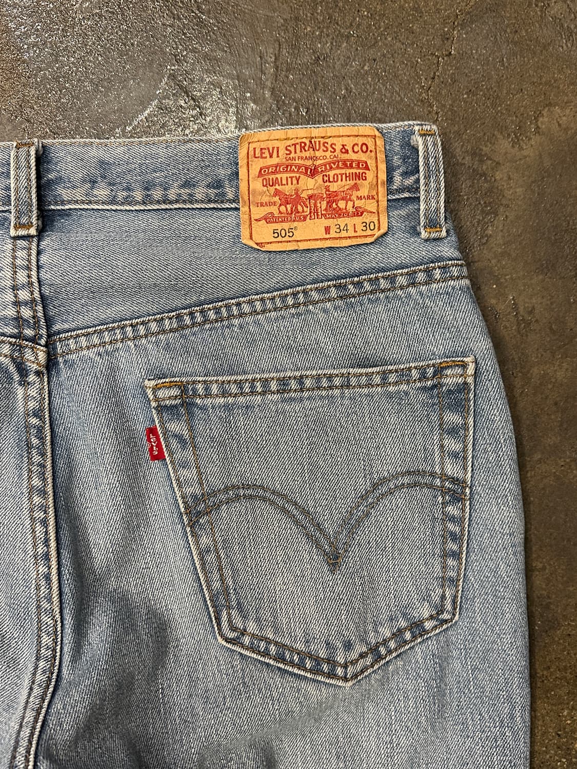 00s 리바이스 505 데님팬츠 W34 L30 상품이미지6