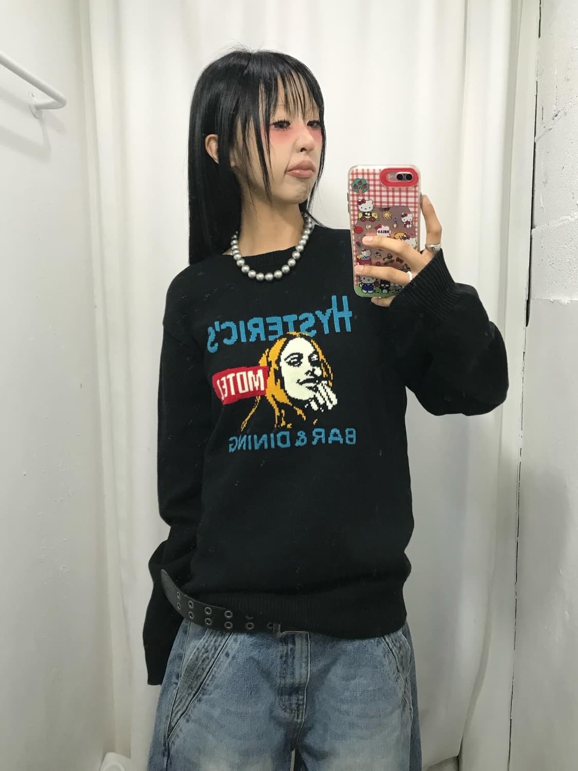 Hysteric Glamour Logo Knit ( 새상품 )  상품이미지4