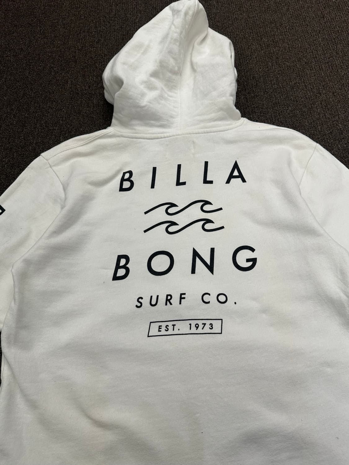 L)빌라봉 빈티지 프린팅 화이트 후드집업 상품이미지7