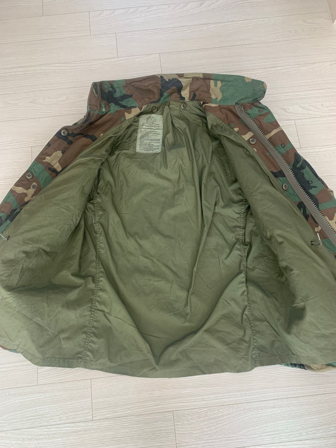 미군 M65 우드랜드 필드자켓 MR 상품이미지2