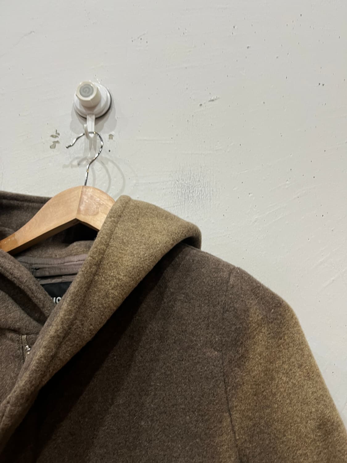 ZUCCA 주카 울 후디 코트 우먼즈 S 상품이미지4