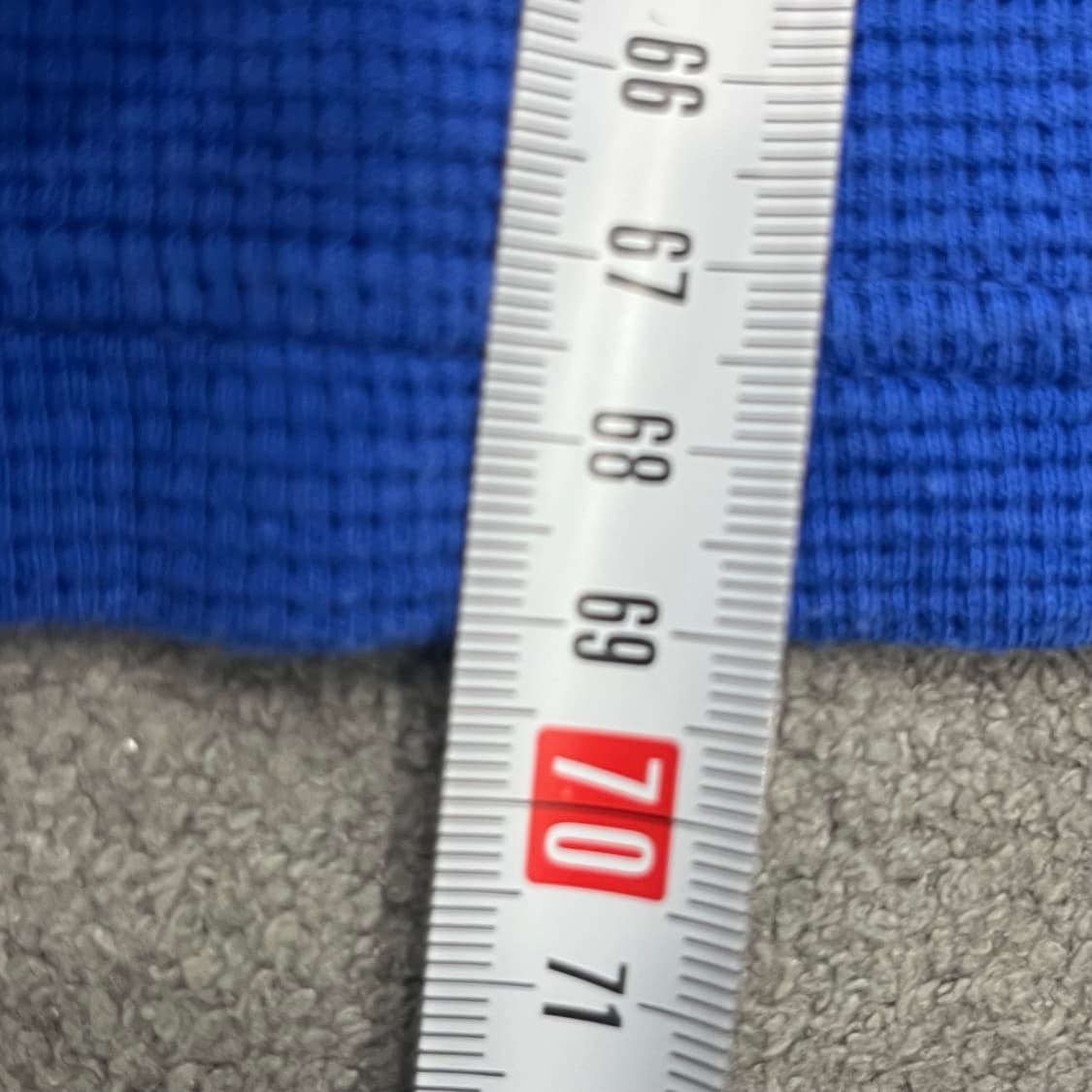 M 폴로 랄프로렌 블루 와플 긴팔 티셔츠 상품이미지8