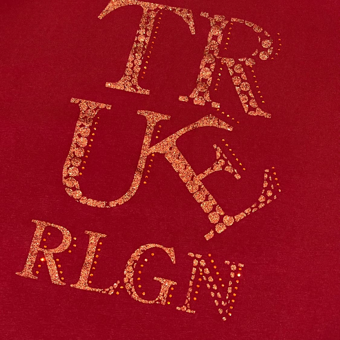  트루릴리젼 큐빅 로고 반팔티 y16119 상품이미지4