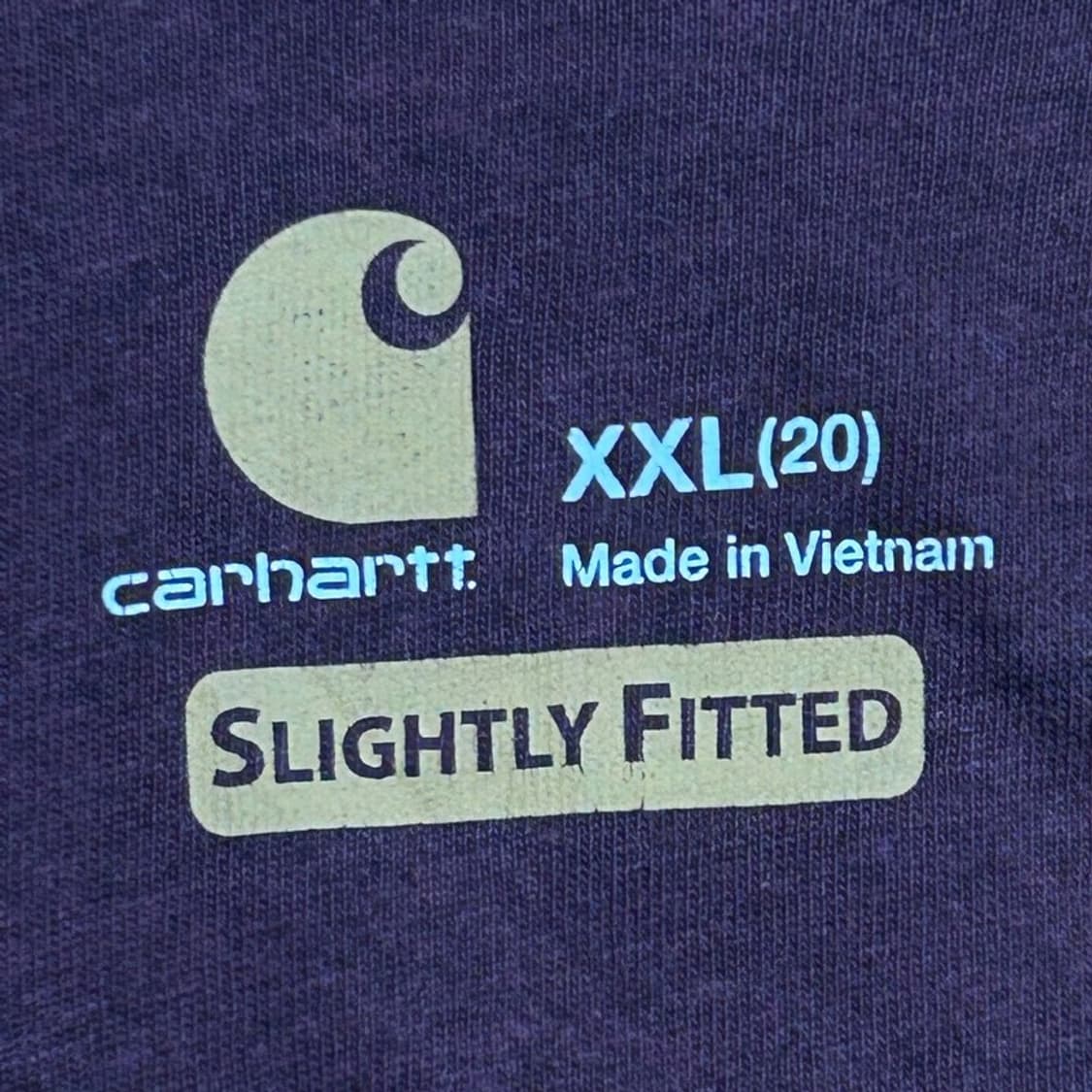 칼하트 90s 후드티 버건디 XXL 상품이미지5