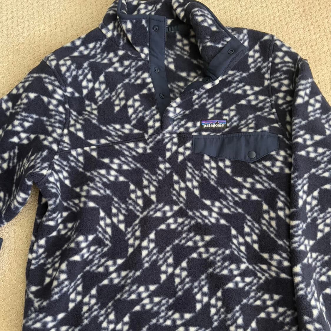 16FW 파타고니아 클래식 신칠라 스냅-티 플리스 풀오버 상품이미지1