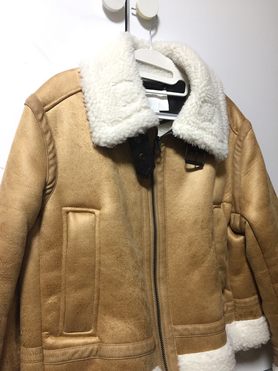 H&M 여성 무스탕 자켓 상품이미지7