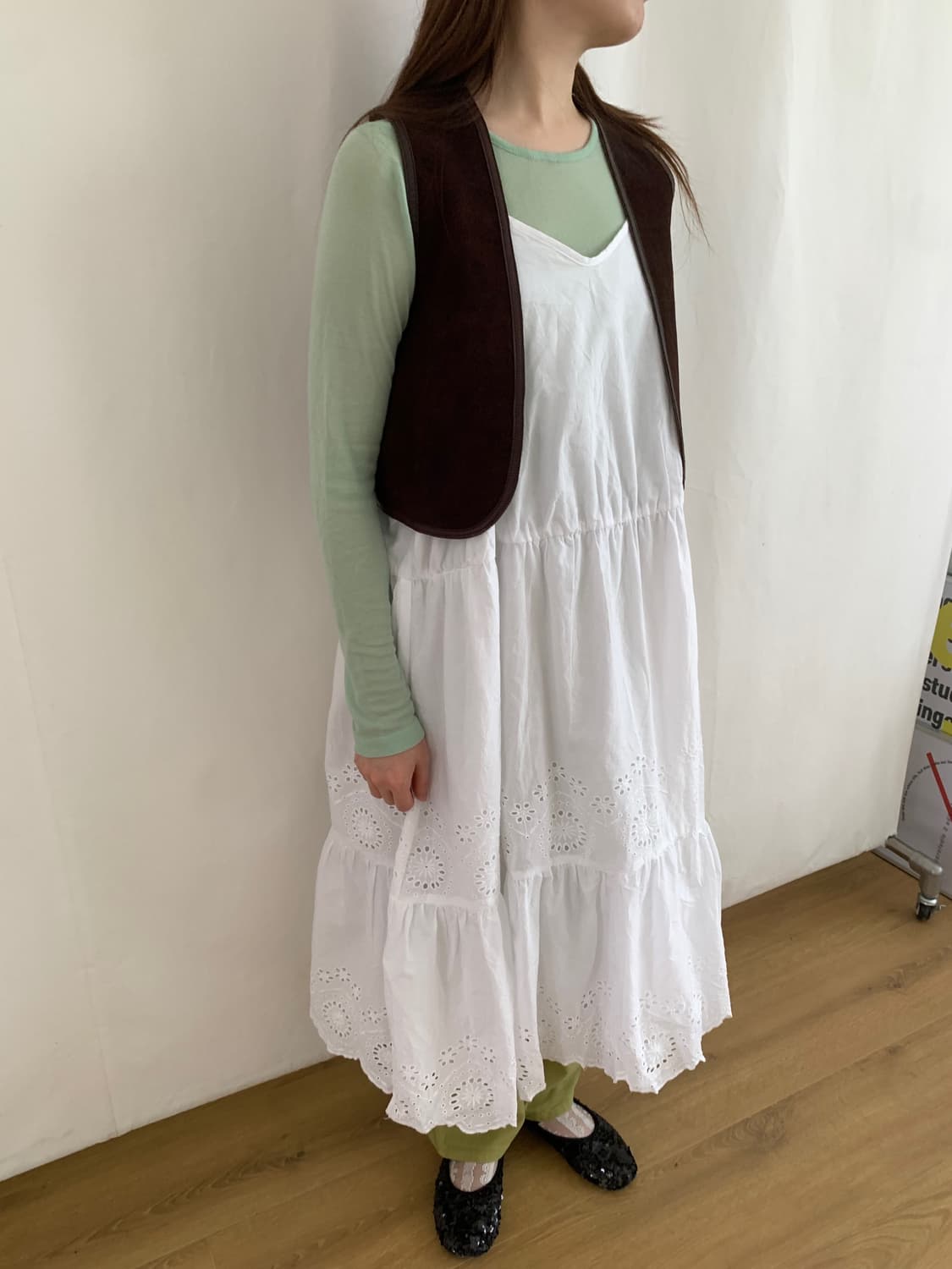 Eyelet Cotton Europe Dress 상품이미지1