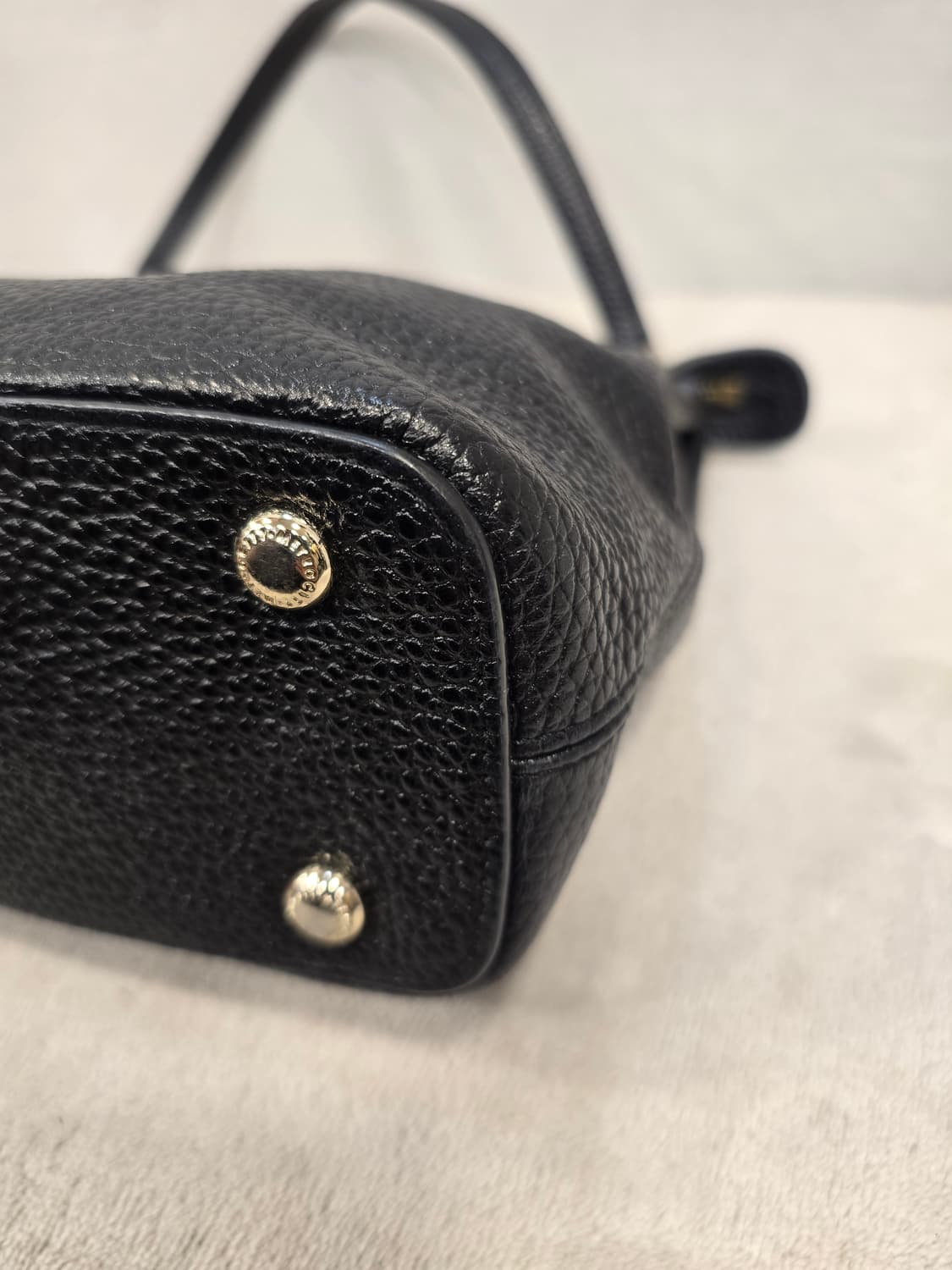 메트로시티 블랙 가죽 숄더백 태슬 장식 상품이미지7