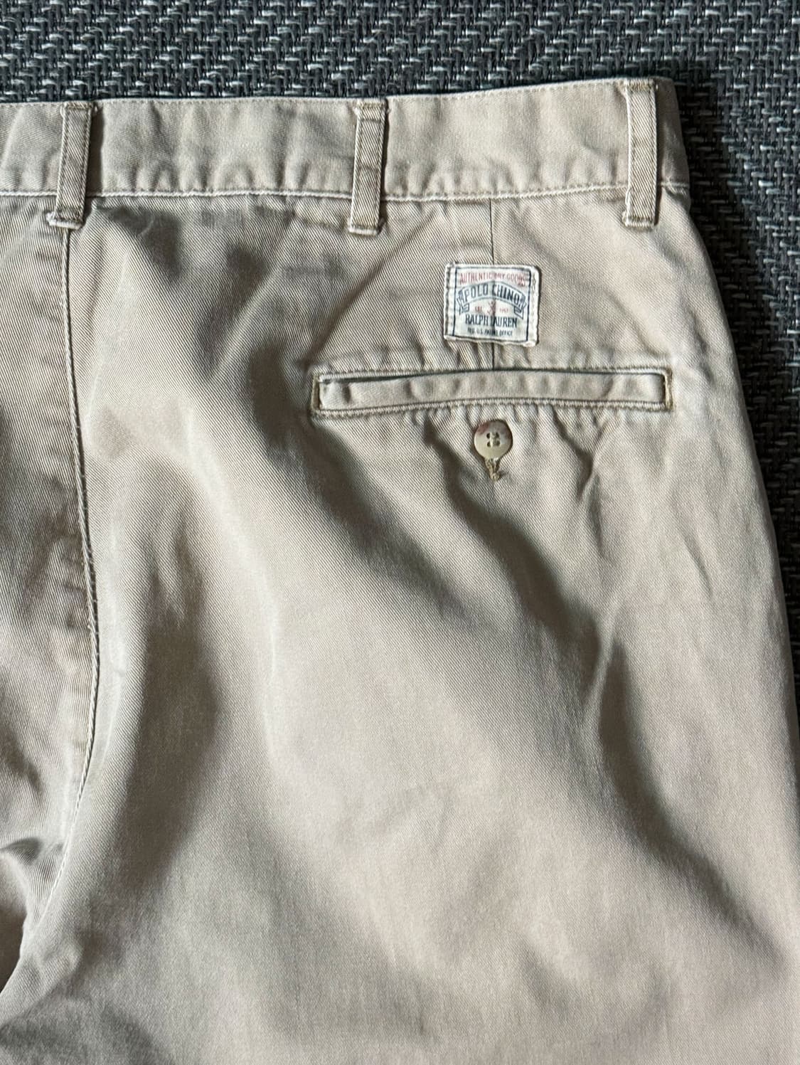 (34) 90s 폴로 랄프로렌 올드라벨 더블 플리츠 치노 팬츠 상품이미지8