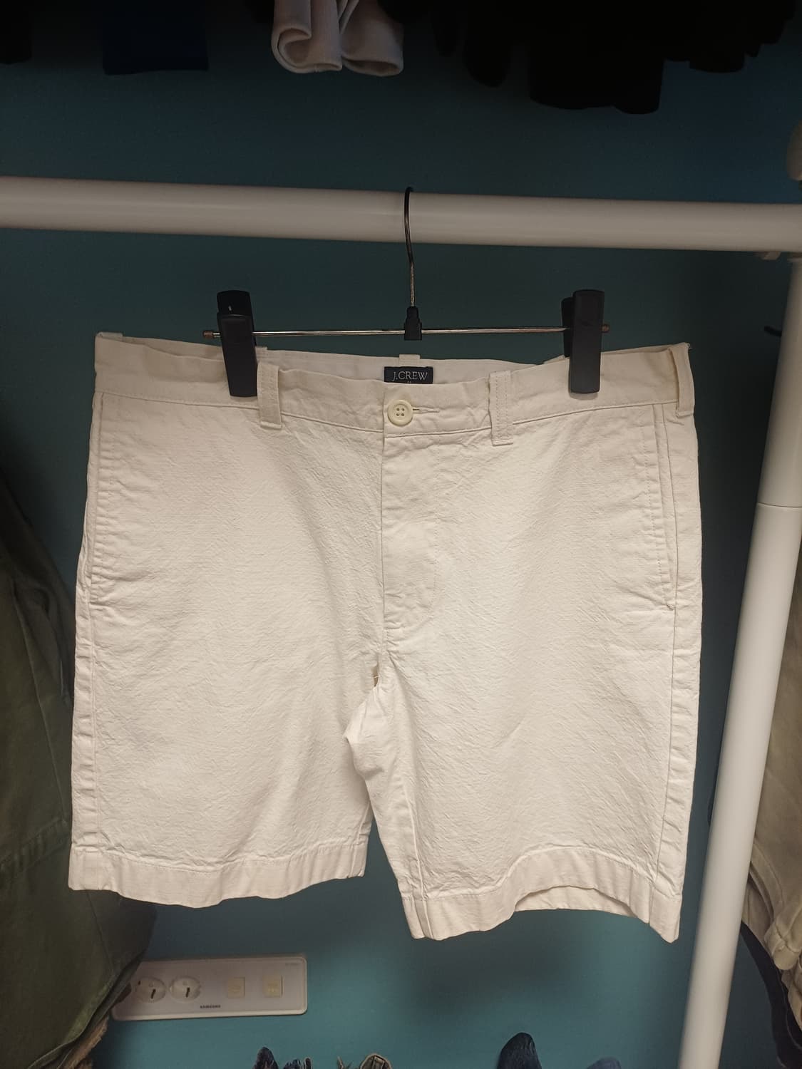 [32] 제이크루(J.Crew) 그래머시 슬럽 치노 쇼츠 크림/아이보리 상품이미지1