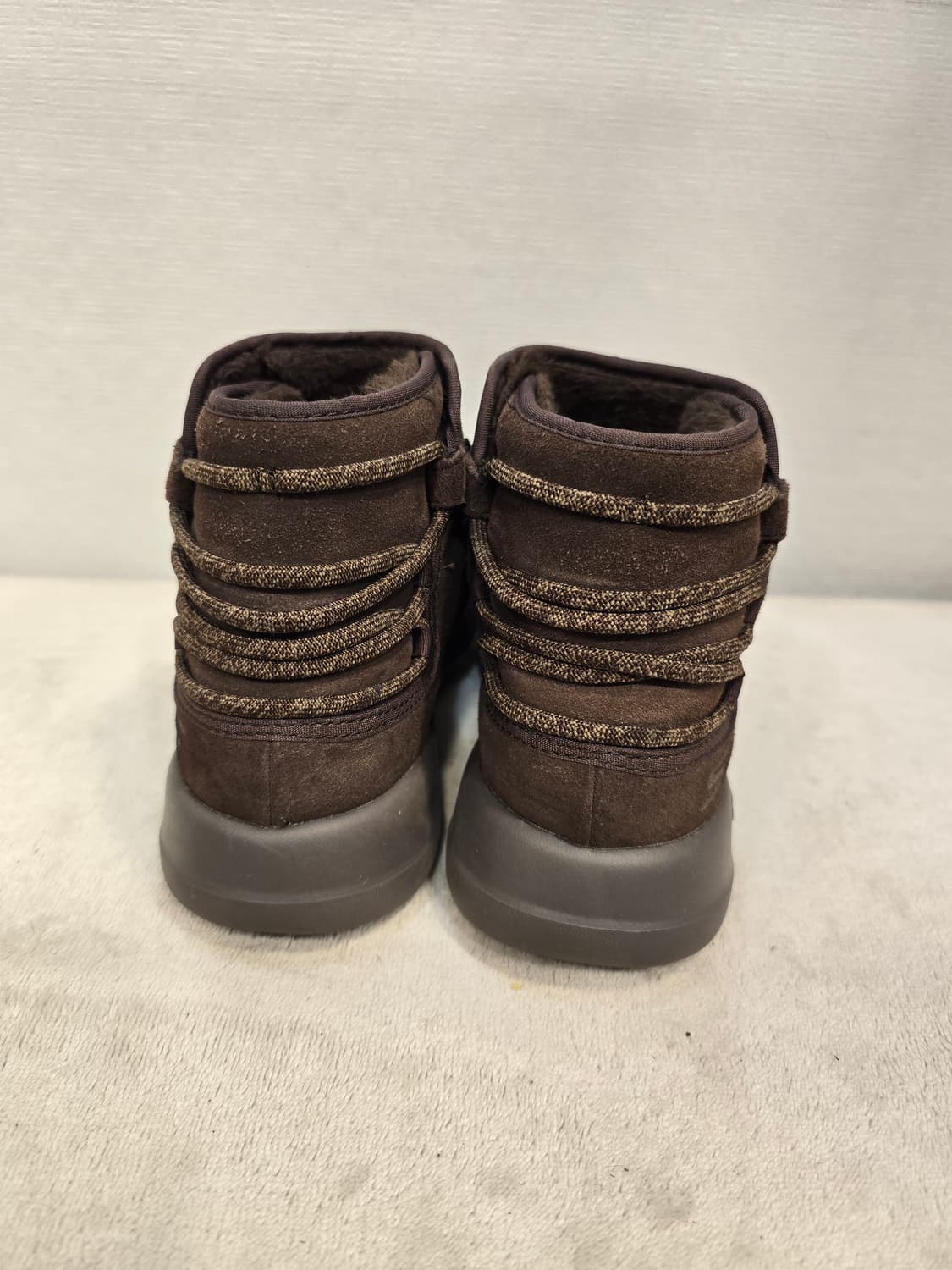 스케쳐스 여성 털 부츠 235mm 브라운 상품이미지4